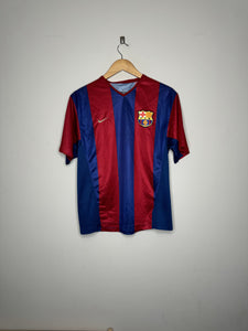 Barcelona Home Shirt 2002/2003 Basic Version