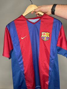 Barcelona Home Shirt 2002/2003 Basic Version