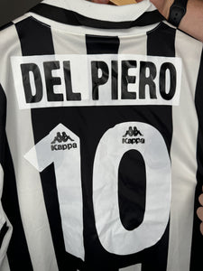 Juventus Home Shirt 1995/1996 Basic Version Del Piero 10